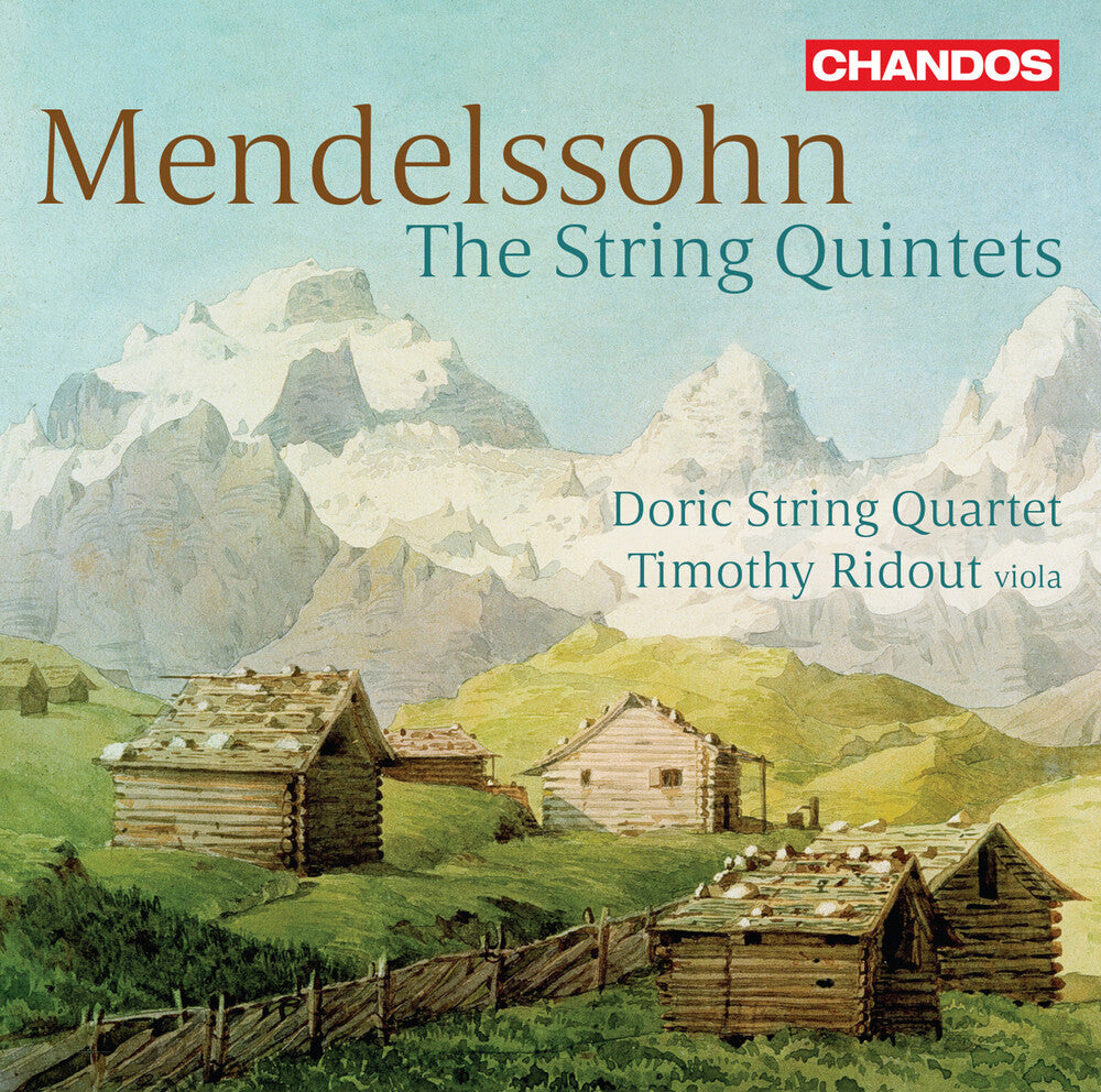 Mendelssohn / Doric String Quartet / Ridout - String Quintets [CD]