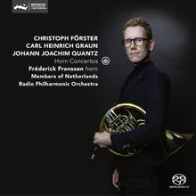 the album cover for Forster / Franssen - Horn Concertos (Hybr)