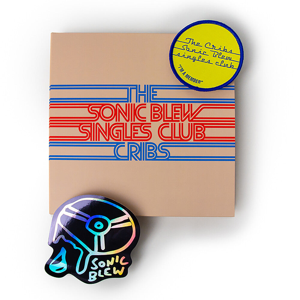 the album cover for CRIBS - Sonic Blew Singles Club (Stic) (Patc)