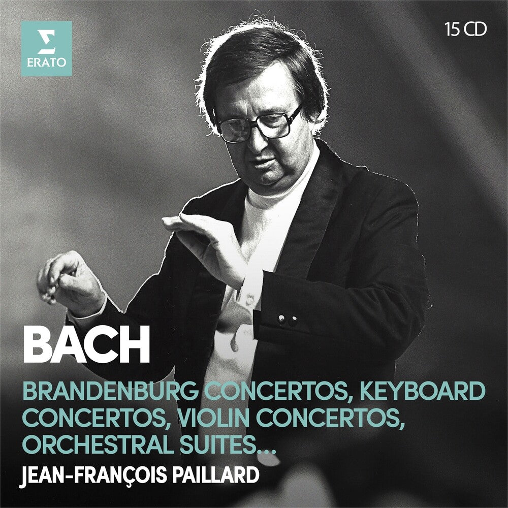 the album cover for Jean Paillard  Francois - Bach: Brandenburg Concertos Keyboard Violin Concer