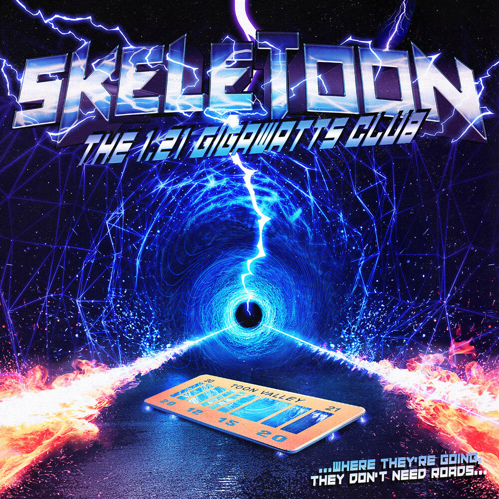 the album cover for Skeletoon - 1.21 Gigawatts Club