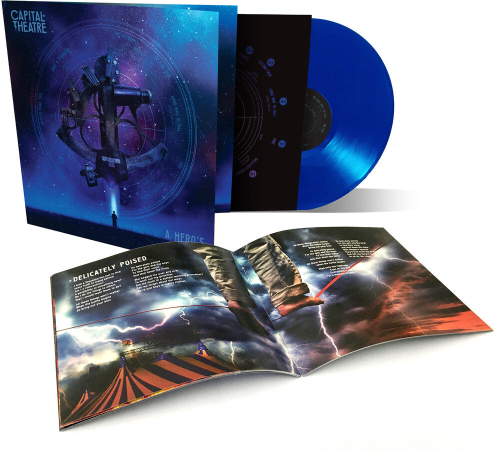 the album cover for Capital Theatre - A Hero's Journey [Blue LP]
