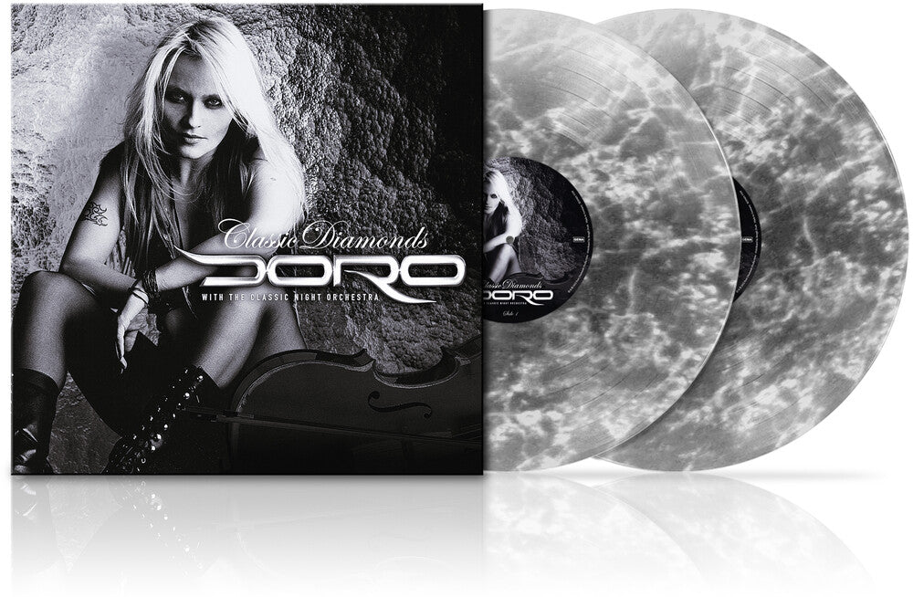 Doro - Classic Diamonds (Black White Marbled) (Blk) (Wht) [LP] Vinyl Record