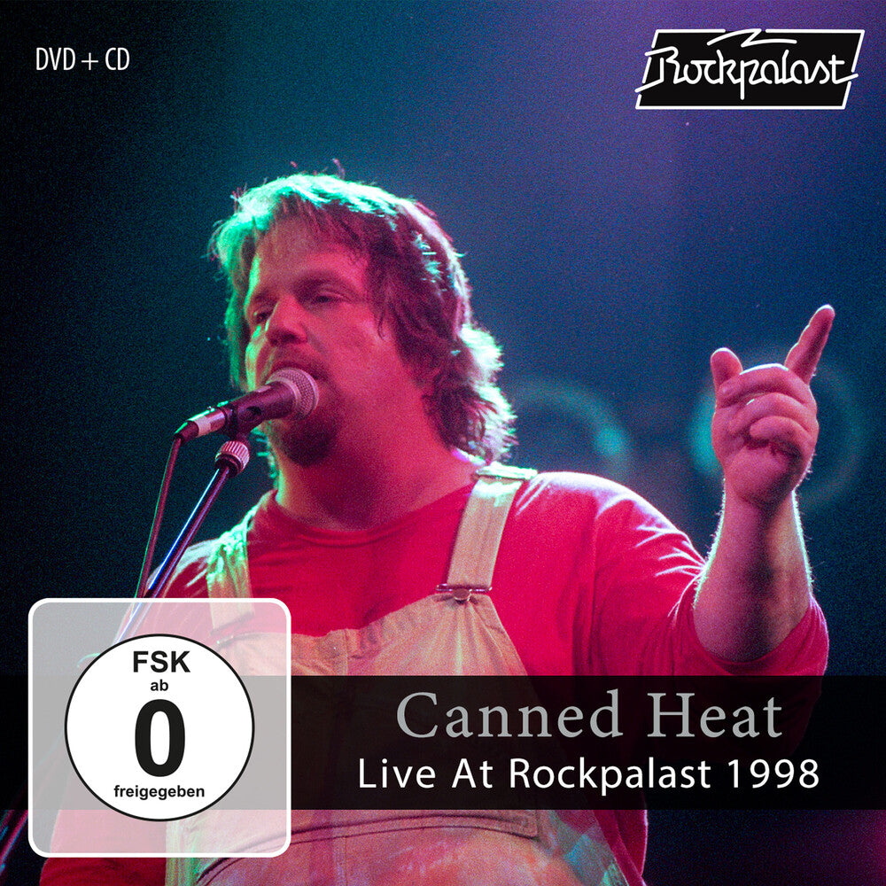 the album cover for Canned Heat - Live At Rockpalast 1998 (W/Dvd)