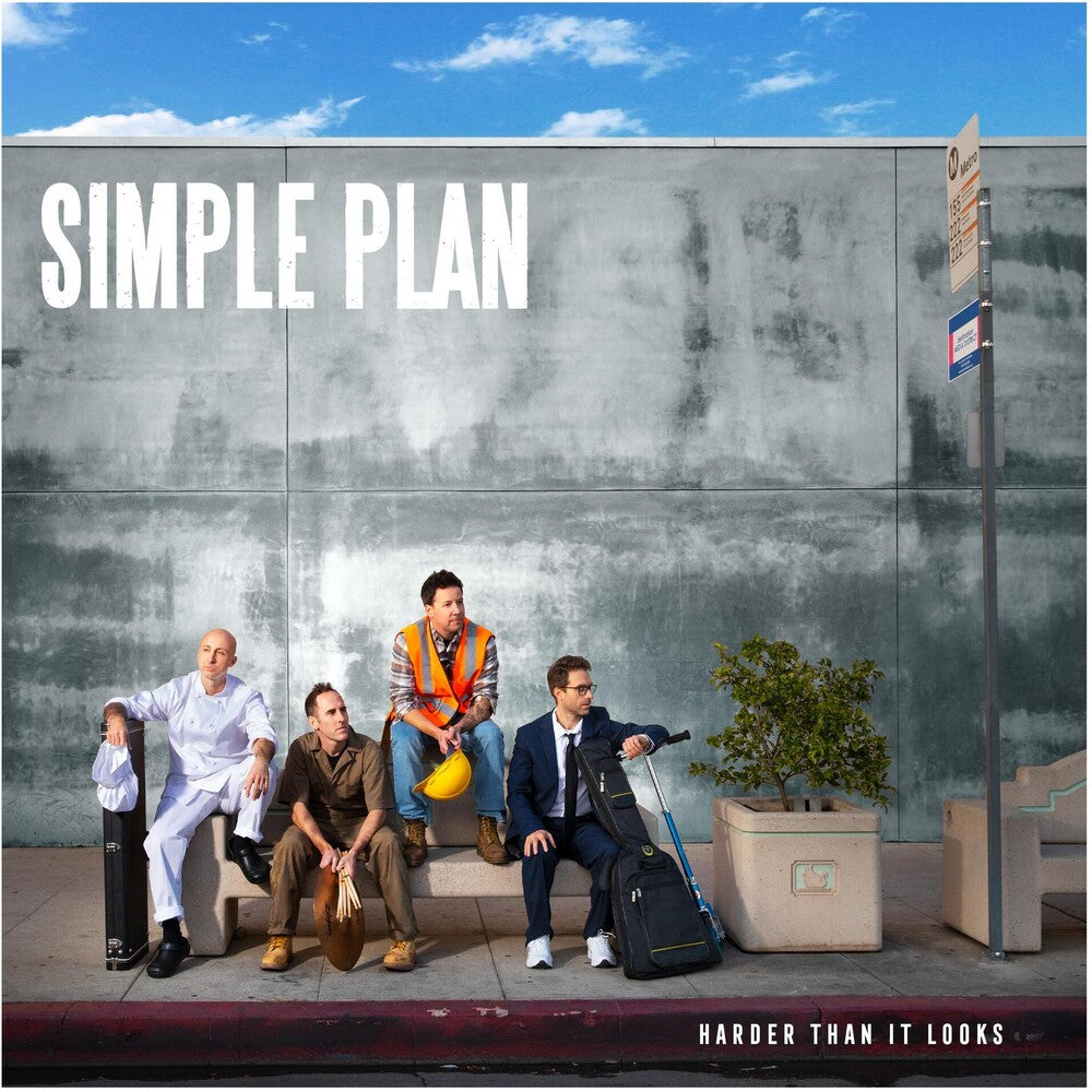 the album cover for Simple Plan - Harder Than It Looks