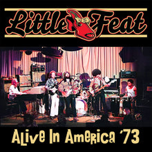 the album cover for Little Feat - Alive In America