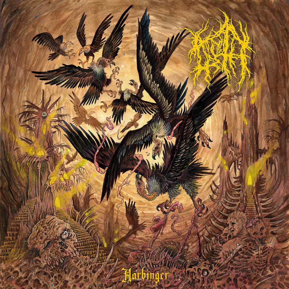 the album cover for Noroth - Harbinger