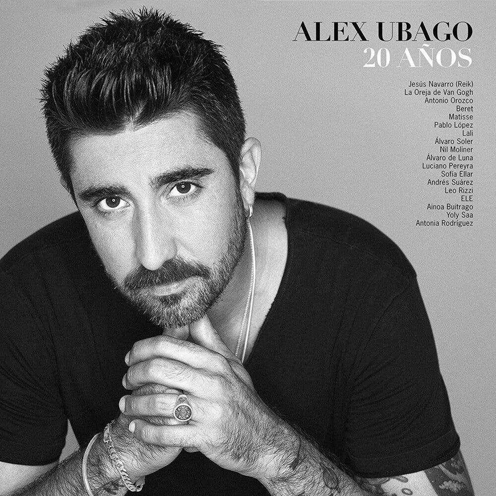 the album cover for Alex Ubago - 20 Anos