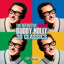 the album cover for Buddy Holly - Definitive Stereo Buddy Holly: 30 Classics