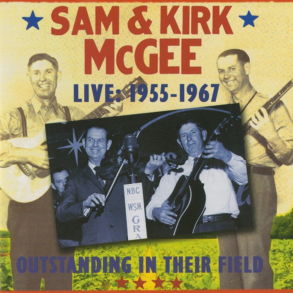 Sam & Kirk McGee - Sam & Kirk Magee Live: 1955-1967 Music CD