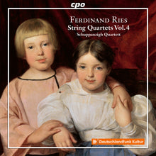 the album cover for Ries / Schuppanzigh Quartett / Massades - String Quartets 4
