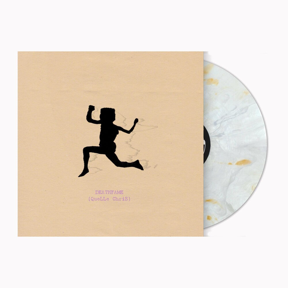 the album cover for Quelle Chris - Deathfame [White Marble LP]