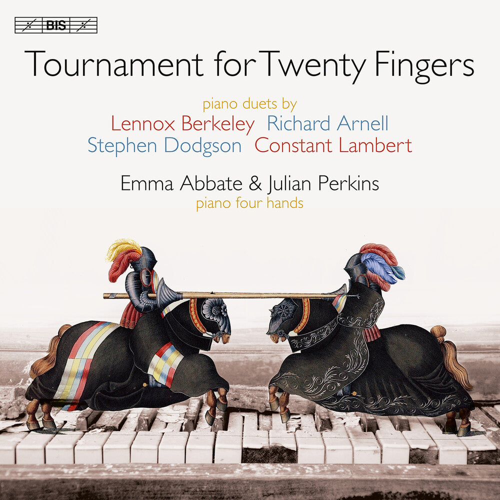 the album cover for Arnell / Abbate / Perkins - Tournament For Twenty Fingers (Hybr)