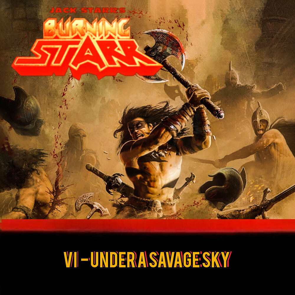Jack Starr's Guardians Of The Flame - Under A Savage Sky Music CD