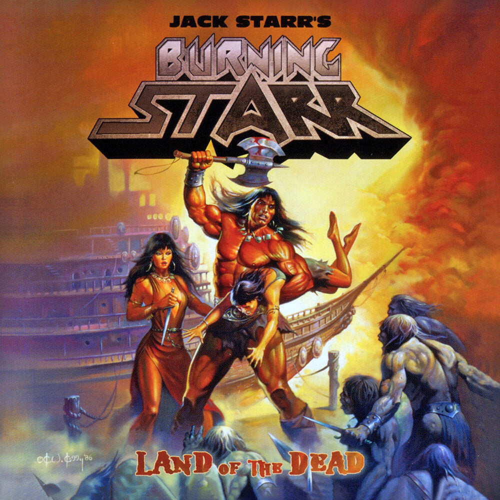 Jack Starr's Burning Starr - Land Of The Dead (2011) [CD]