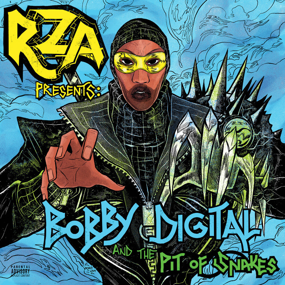 the album cover for RZA as Bobby Digital - RZA Presents: Bobby Digital & The Pit of Snakes