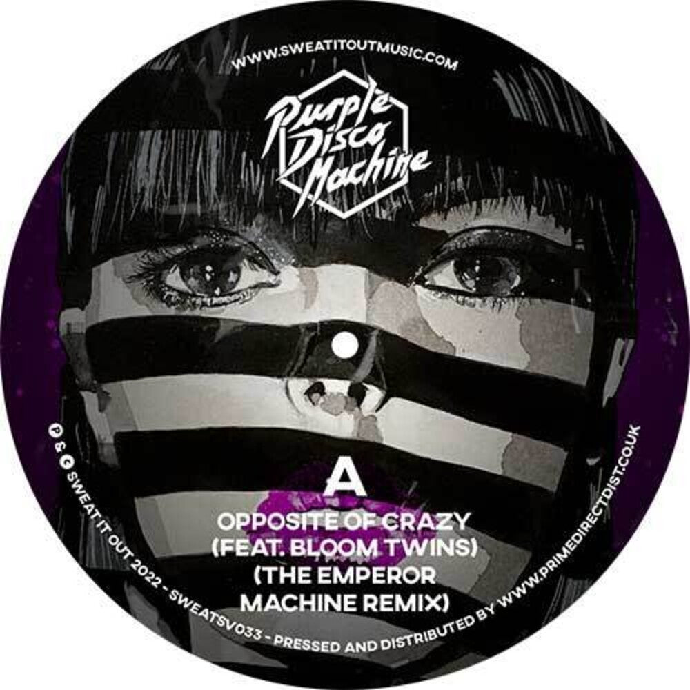 the album cover for Purple Disco Machine - Opposite of Crazy (The Emperor Machine Remix)