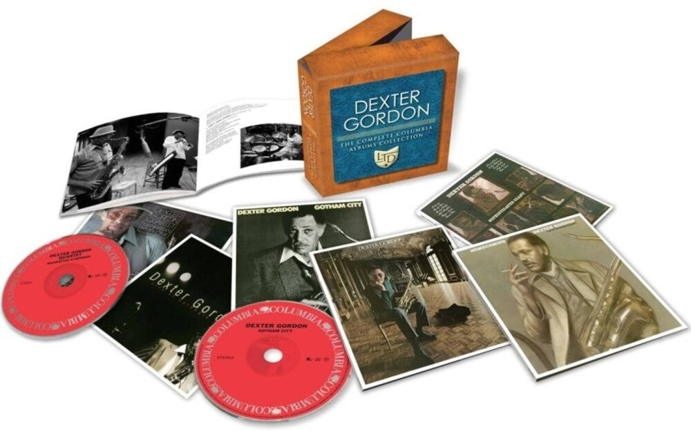 the album cover for Dexter Gordon - Complete Columbia Albums Collection (Box) (Clam)
