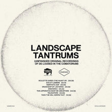the album cover for The Mars Volta - Landscape Tantrums: Unfinished Original Recordings Of De-Loused In The Comatorium - Clear Vinyl