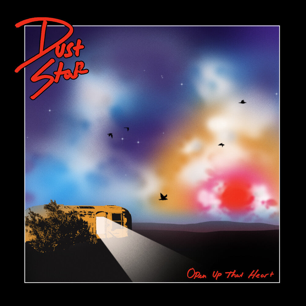 the album cover for Dust Star - Open Up The Heart - Lemon [Colored Vinyl]