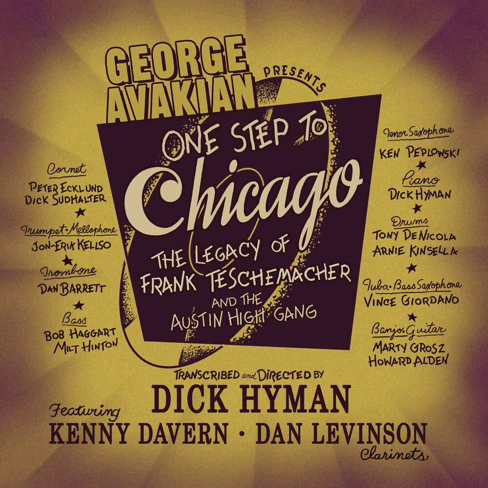 the album cover for Hyman, Dick / Davern, Kenny - One Step To Chicago