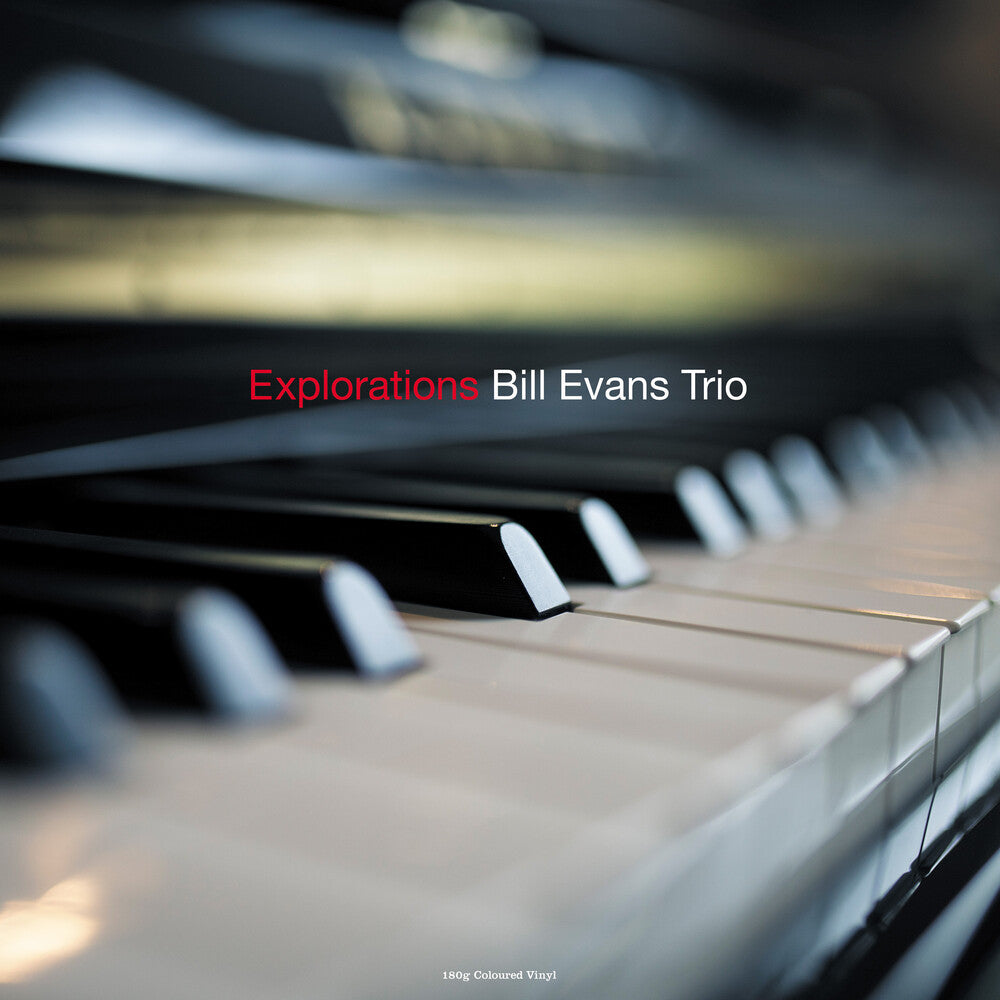the album cover for Bill Evans Trio - Explorations - 180gm White Vinyl