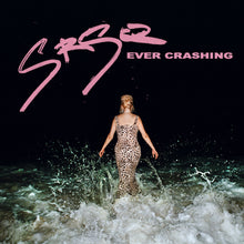 the album cover for SRSQ - Ever Crashing - Coke Bottle Clear [Colored Vinyl] [Clear Vinyl]