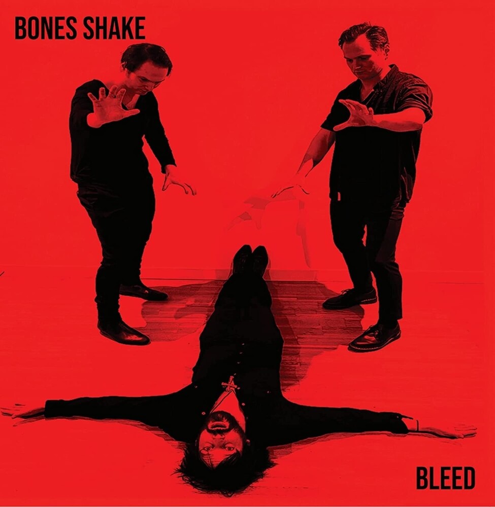 the album cover for Bones Shake - Bleed (Uk)