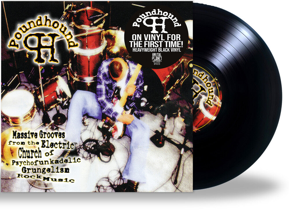 the album cover for Poundhound - Massive Grooves + 1