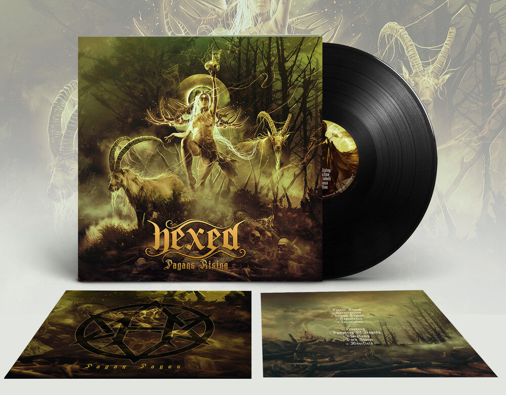 the album cover for Hexed - Pagans Rising