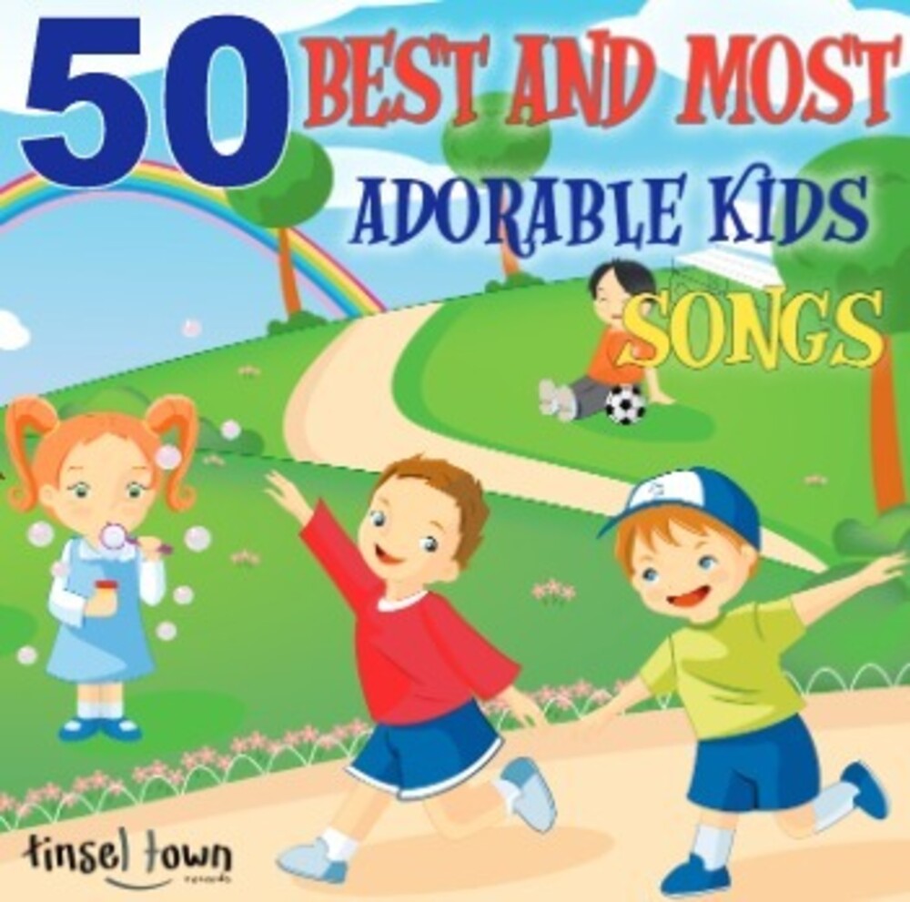 Tinsel Town Kids - 50 Best & Most Adorable Kids Songs (2pk) [CD]