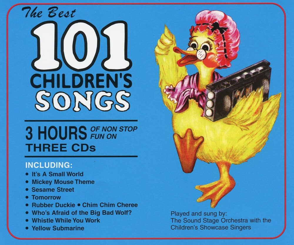 Children's Showcase Singers - Best 101 Children's Songs (3pk) [CD]