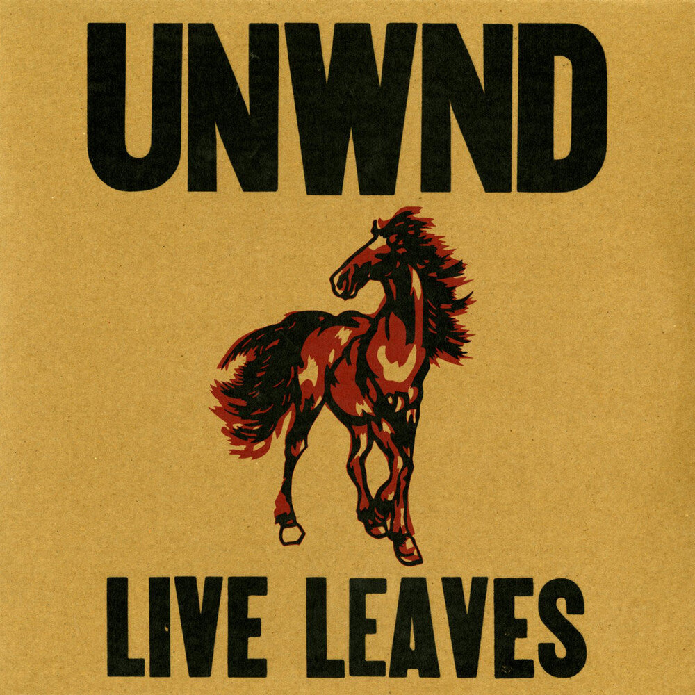 Unwound - Live Leaves [Autumn Red 2LP] Vinyl Record