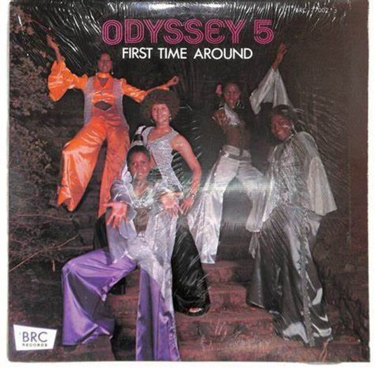 the album cover for Odyssey 5 - First Time Around