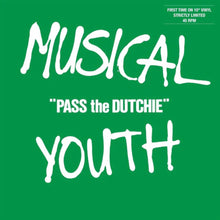 the album cover for Musical Youth - Pass The Dutchie (10in) (Uk)