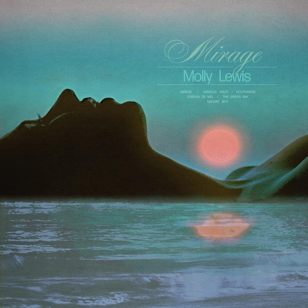 the album cover for Molly Lewis - Mirage EP [Pink Glass Vinyl]