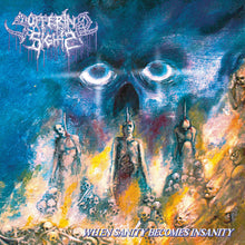 the album cover for Suffering Sight - When Sanity Becomes Insanity