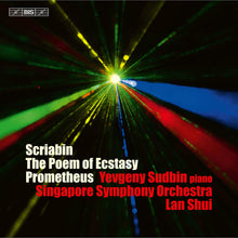 the album cover for Scriabin / Sudbin / Singapore Symphony Orch - Poems Of Ecstasy & Fire (Hybr)