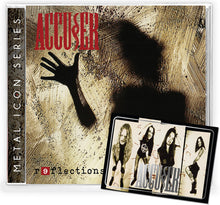 the album cover for Accuser - Reflections