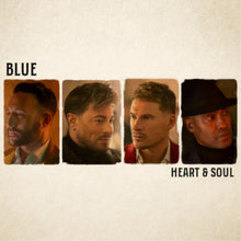the album cover for Blue - Heart & Soul (Uk)