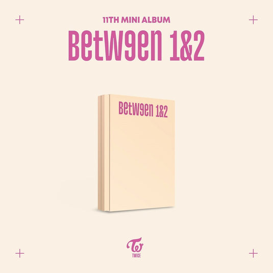 the album cover for TWICE - BETWEEN 1&2 [Archive ver.]