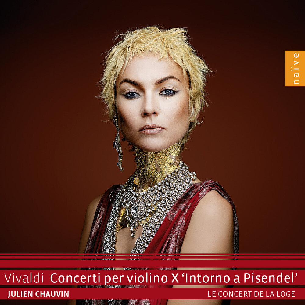the album cover for Vivaldi / Chauvin - Concerti Per Violino