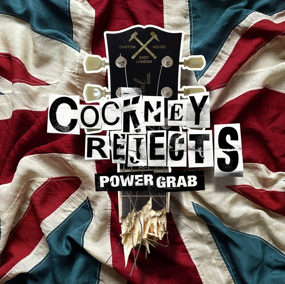 the album cover for Cockney Rejects - Power Grab [Colored Vinyl] [Limited Edition] (Red) (Uk)