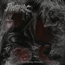 the album cover for Phobophilic - Enveloping Absurdity