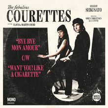 the album cover for Courettes - Bye Bye Mon Amour