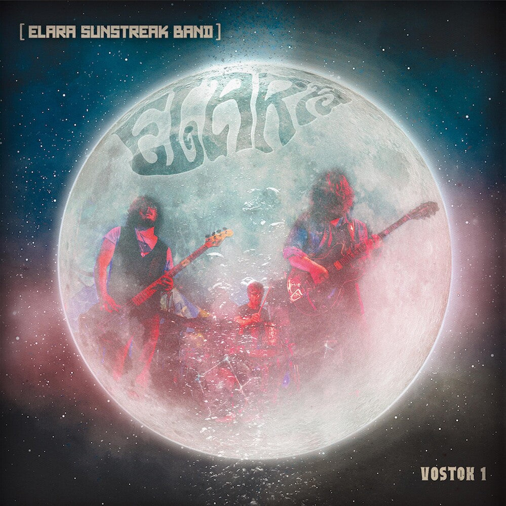 the album cover for Elara Sunstreak - Vostok 1