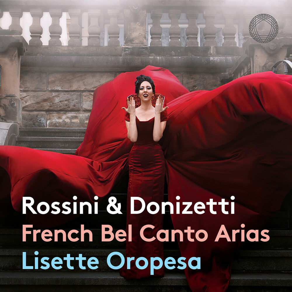 the album cover for Donizetti / Oropesa / Sachsischer Staatsopernchor - French Bel Canto Arias