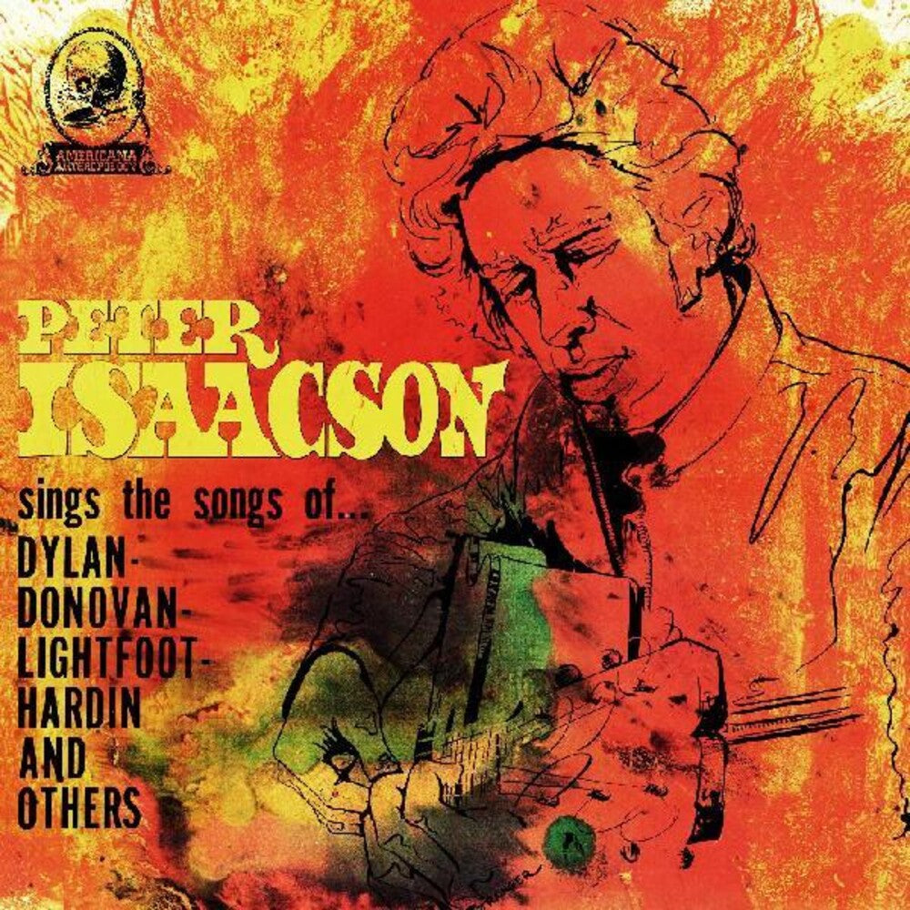 the album cover for Peter Isaacson - Sings Songs Of [Clear Vinyl] (Ylw)