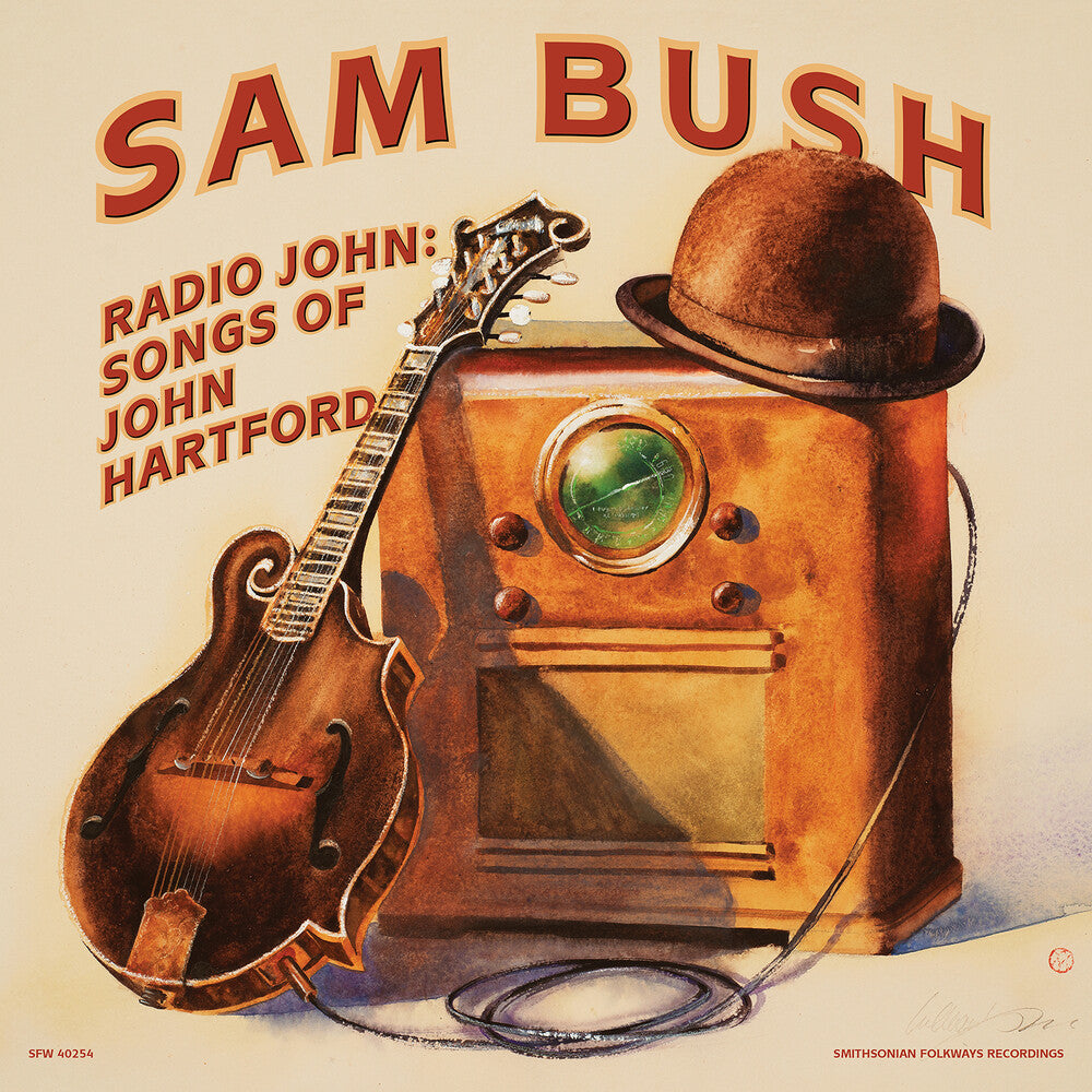the album cover for Sam Bush - Radio John: Songs Of John Hartford [Digipak]