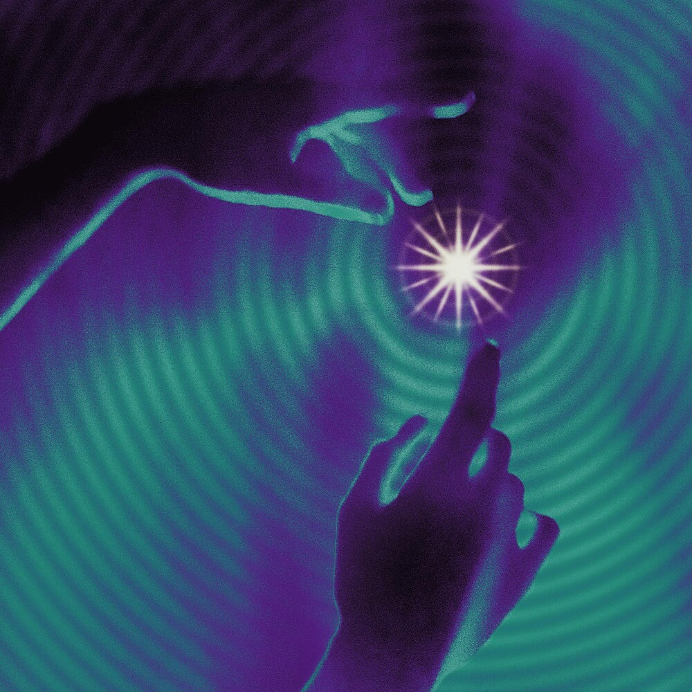 the album cover for Glacier Veins - Lunar Reflection